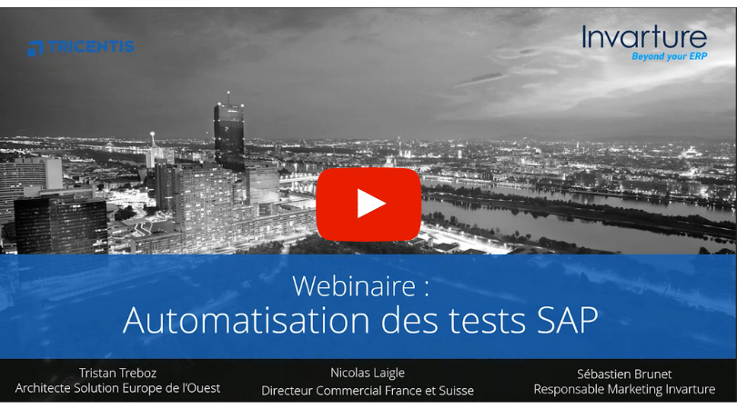 Webinar Tosca automatisation des tests