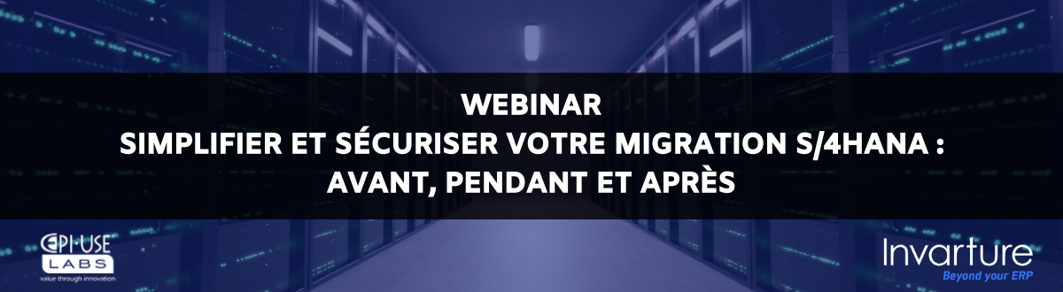 Webinar SAP S4HANA DSM epi-use