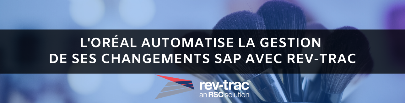 automatisation changements SAP