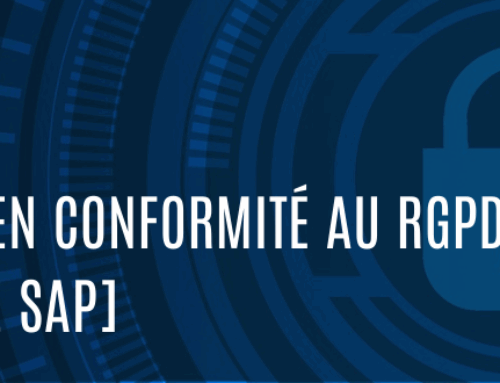 Faciliter la mise en conformité au RGPD pour SAP